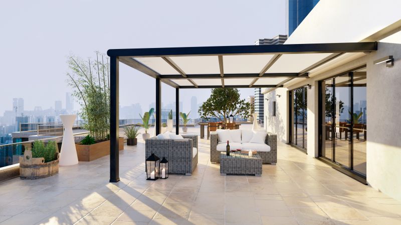 Outdoor Tile Patio